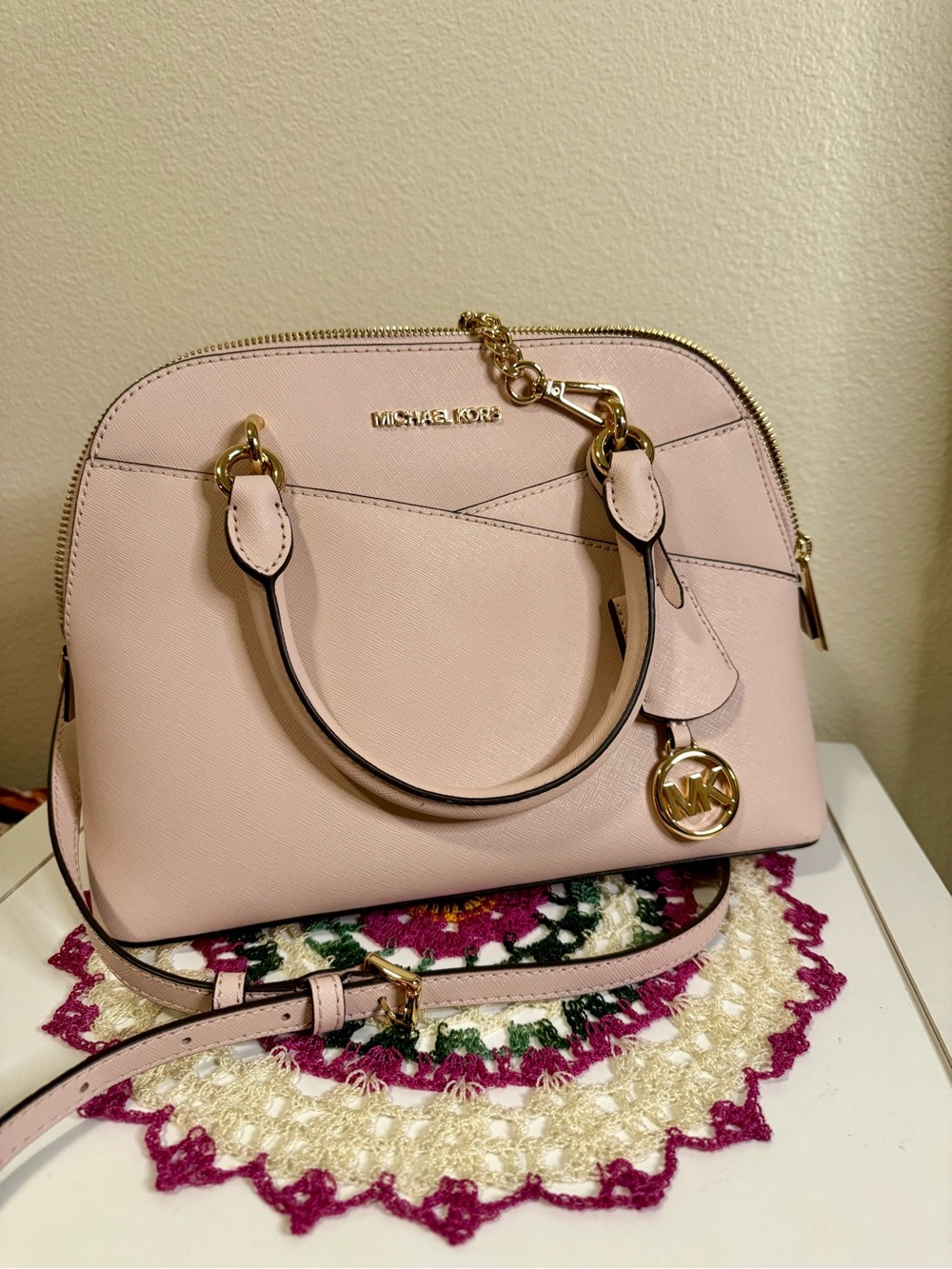 Michael Kors Blush Pink Satchel